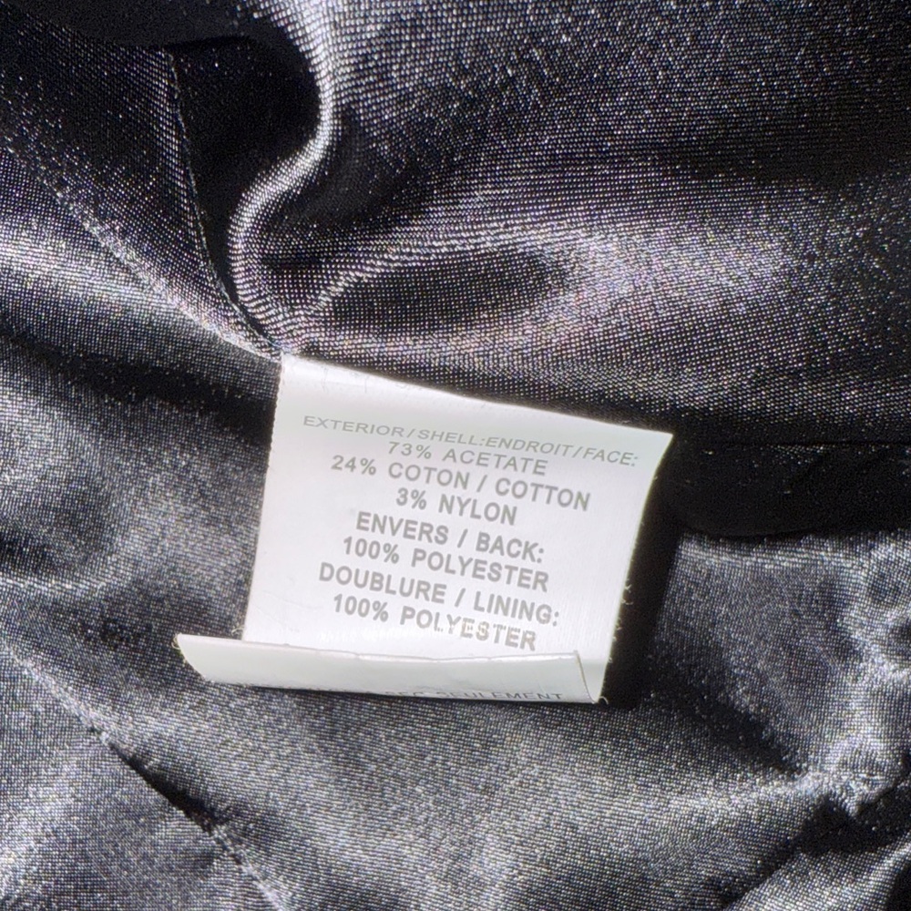 Chic Black Textured Teddy Jacket - Picture 8 of 10
